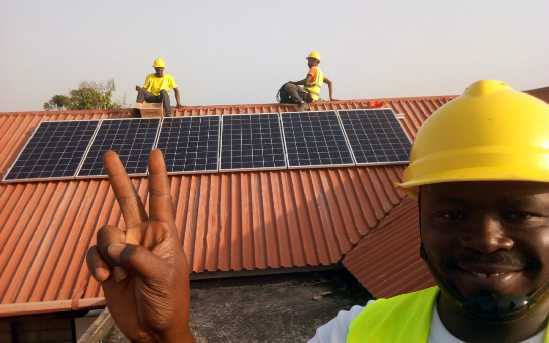 Solarmodule für Afrika